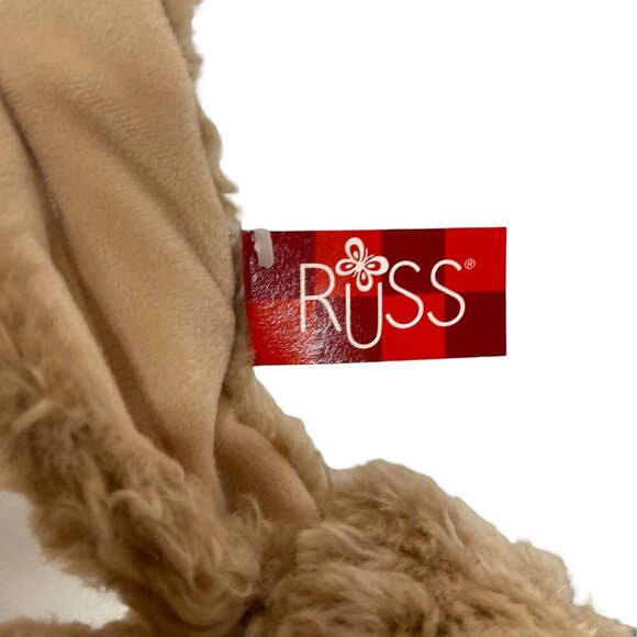 Russ Berrie Brody Sitting Bunny Rabbit Easter Plush Stuffed Animal Wired Ears - Picture 6 of 6